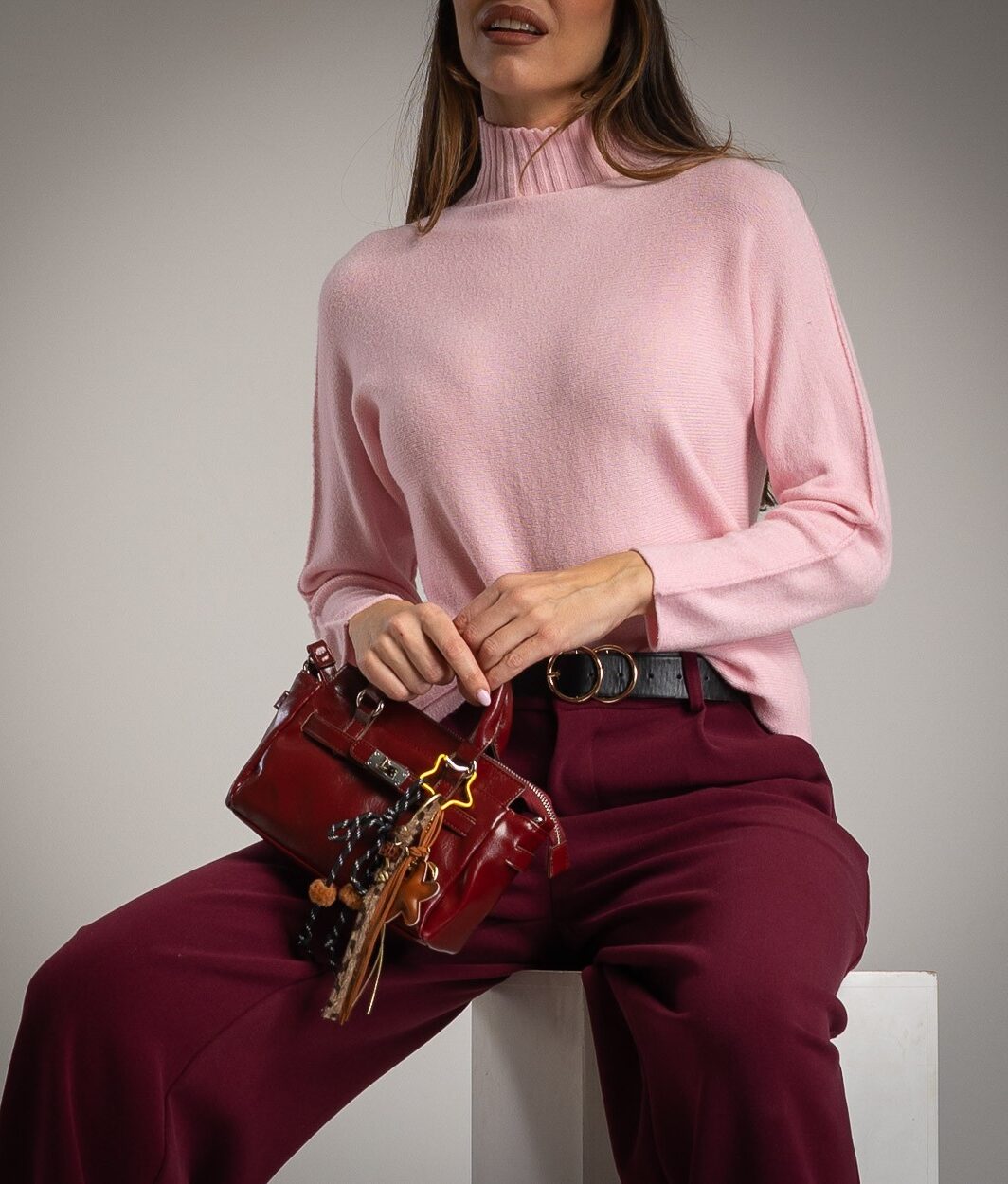 PLETENINA SOFT PINK